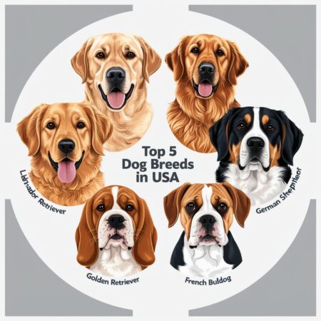 Top 5 Dog Breeds in USA