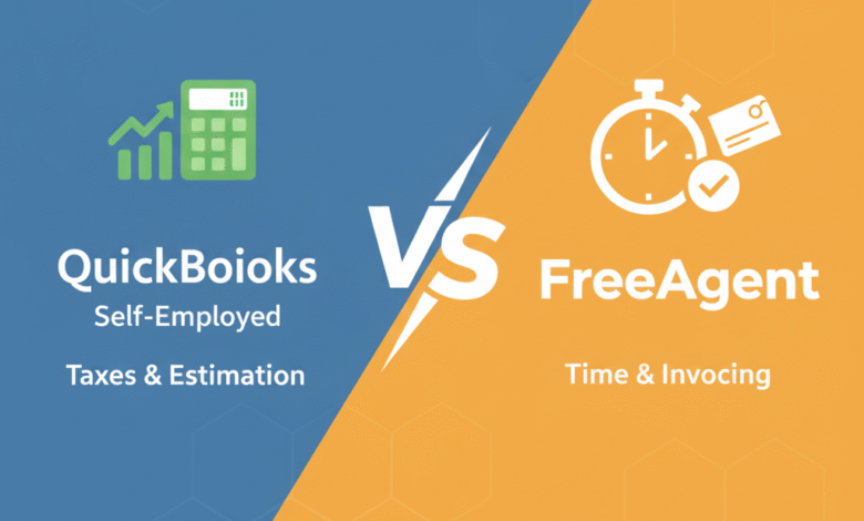 QuickBooks Self-Employed vs FreeAgent for Freelancers