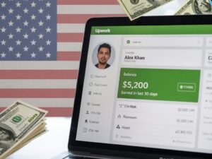 Upwork earnings proof - $5,200 in 30 days