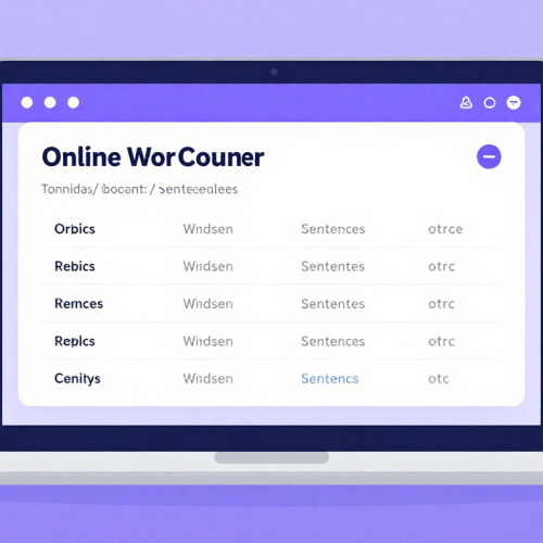 Free Online Word Counter Tool